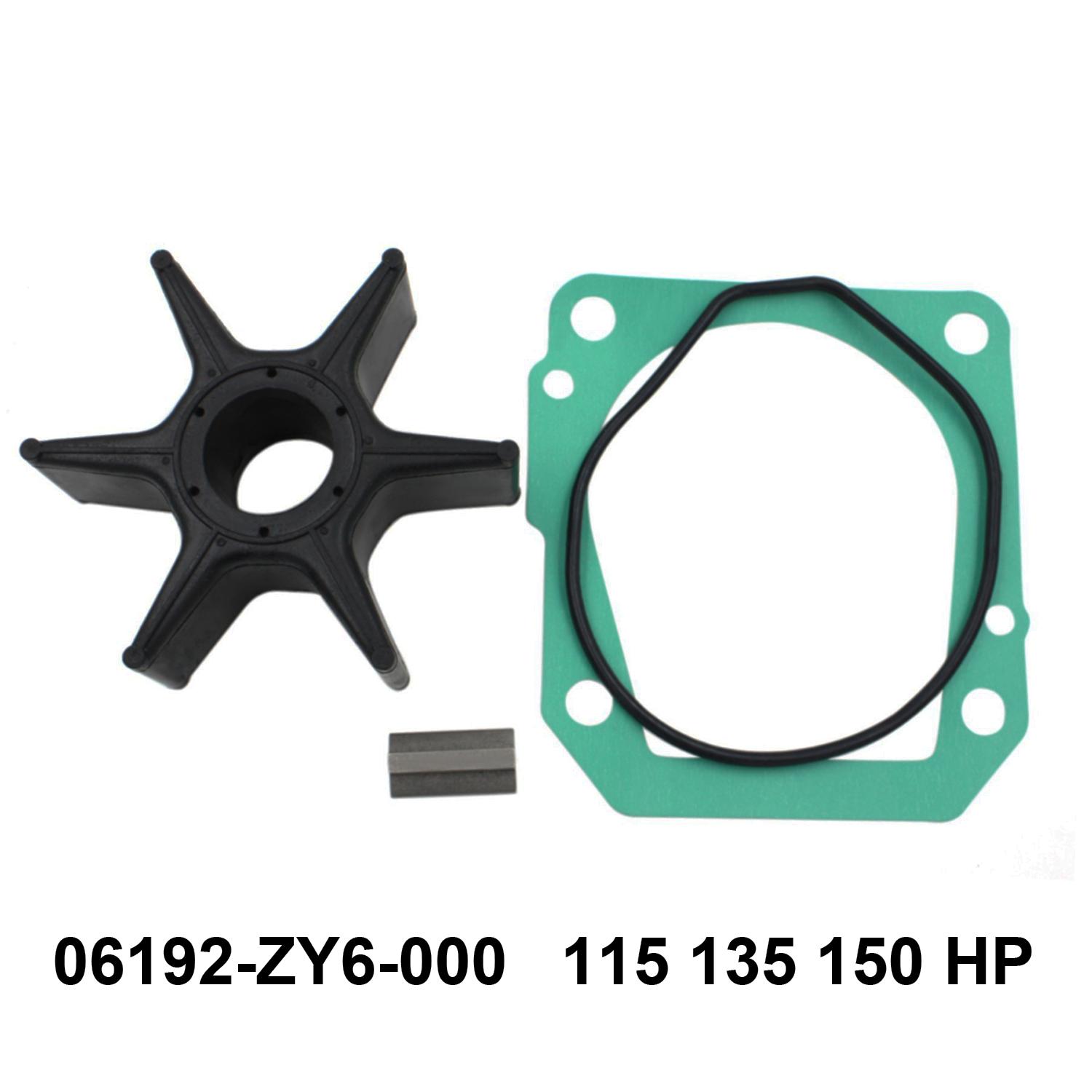 06192-ZY6-000 Fit for Honda Marine Outboard Engine Water Pump Repair Kit 115HP 135HP 150HP 175HP 200HP 225HP 250HP 06192-ZY3-000 115HP 135HP 150HP