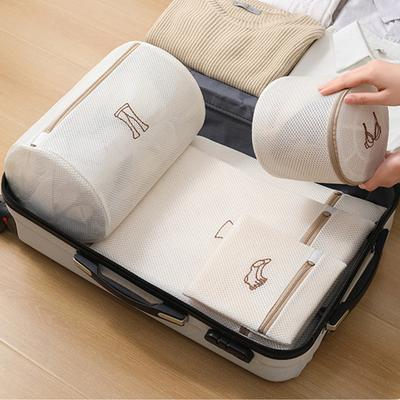 1/6 pezzi sacchetto per la lavanderia maglia fine cerniera grande capacità biancheria intima calzini reggiseno t-shirt pantaloni abito cappotto delicati vestiti indumenti lavatrice borsa per lavaggio macchina
