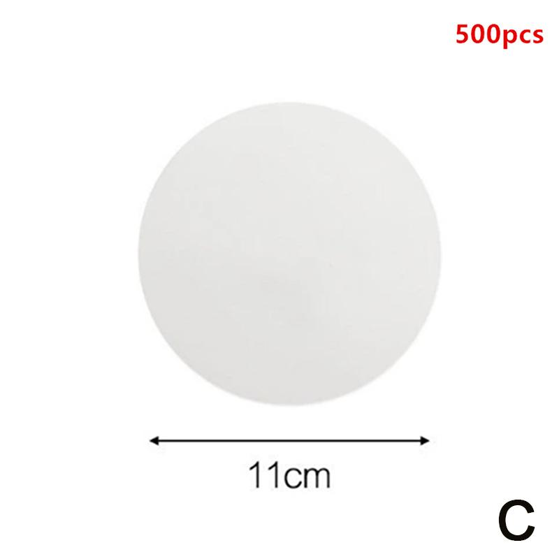 Disposable Premium Hamburger Patty Separation Pads 11Cm Round Square Hamburger Food Pads Paper Non-Stick Oil Paper Baking Paper