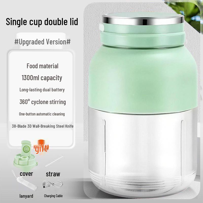 New Multi-functional Portable Electric Juicer Cup with Large Capacity