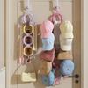 Hat Hangers for Closet Door Bedroom Space Saving Hat Organizer Multi-Purpose Hat Hanger Rack for Baseball Caps Bags Scarves