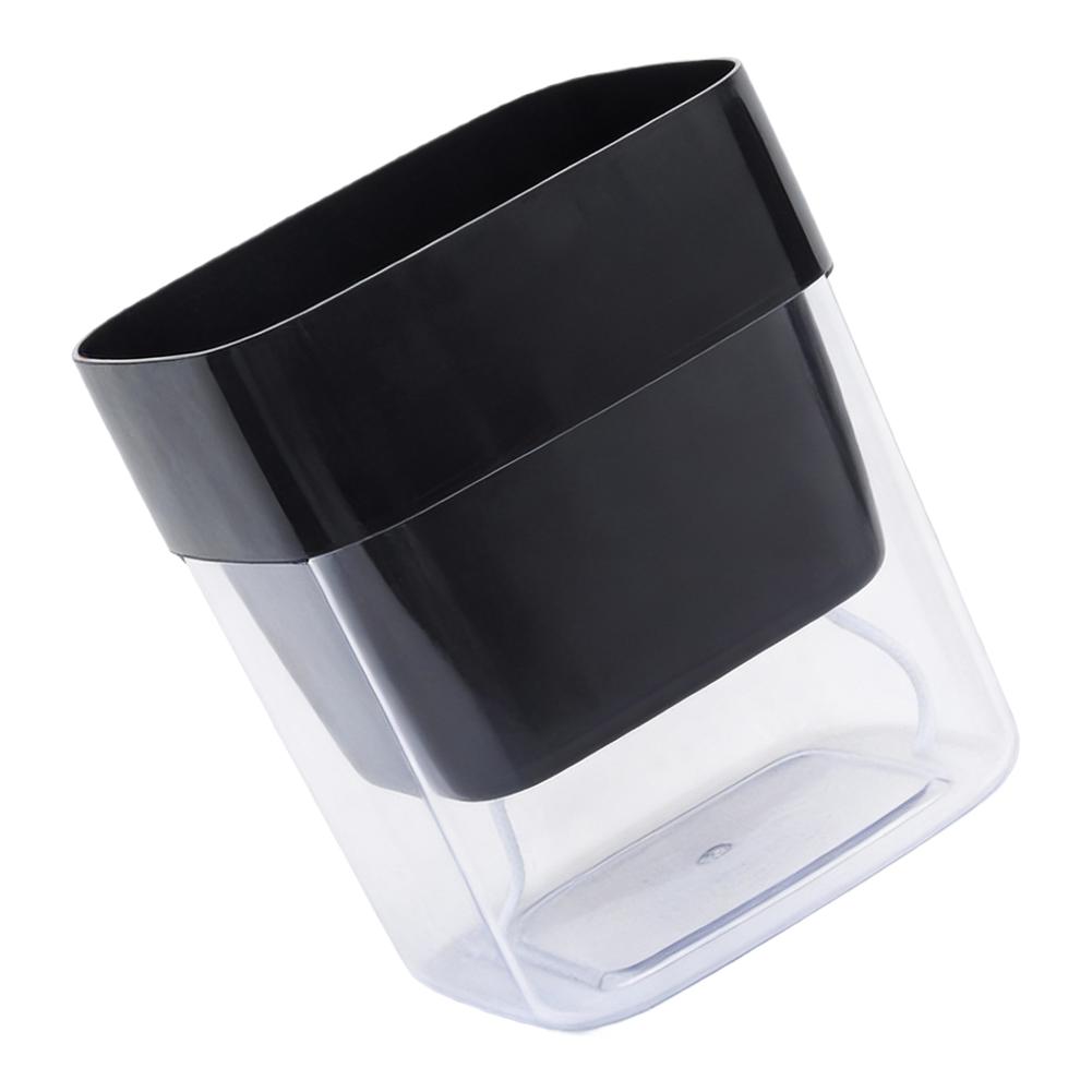 Automatic Water Absorption Self-watering Pot Integrated Water Reservoir Medium чёрный