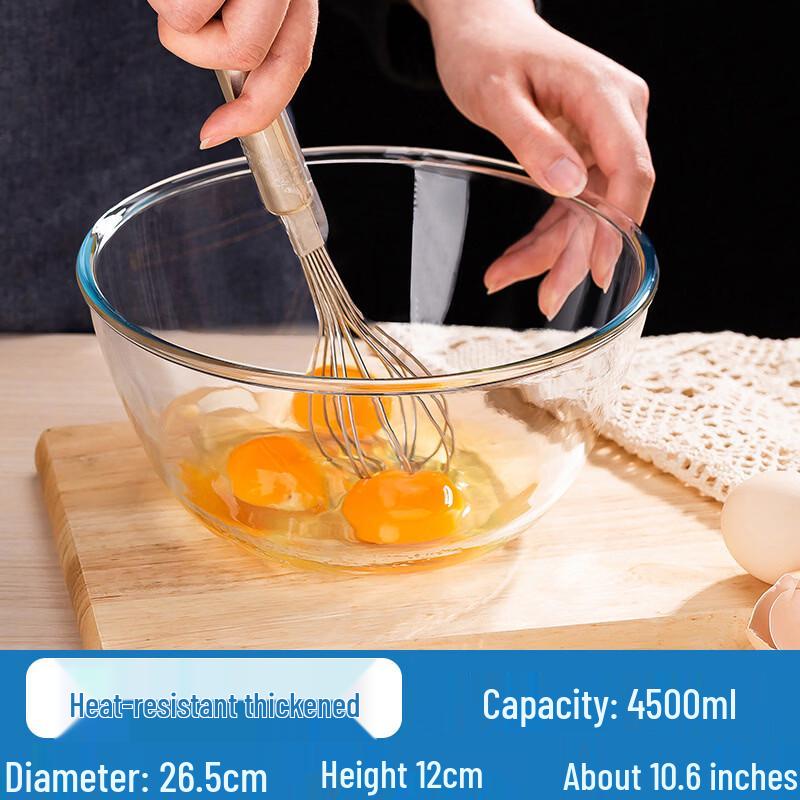 Chubang High-Temperature Glass Mixing Bowls