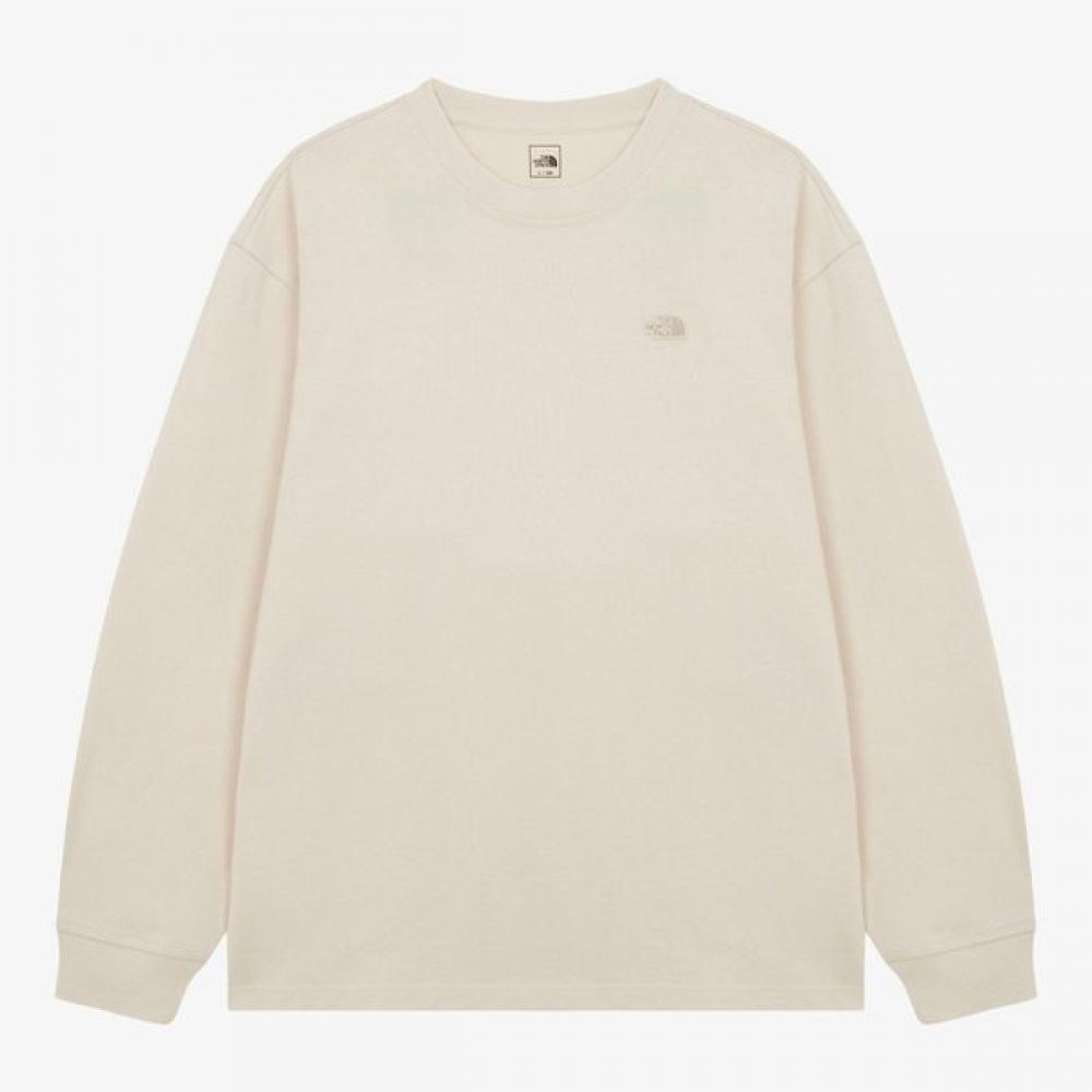 

The NorTh Face Men S Long Sleeve T ShirT Cream nT7Tr55b CREAM/090