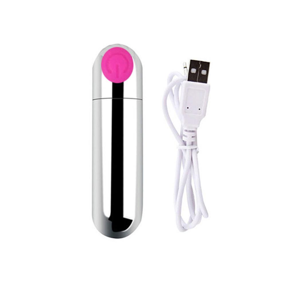USB Charge Mini Powerful Bullet Vibrator Women Clitoral Stimulator Vaginal G Spot Masturbation Erotic Vibrators Adult Sex Toys