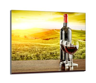 Glass Hob Protector 60x52 Wine