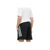 adidas Future Icons Striped Shorts Men Bottoms Black IC3752