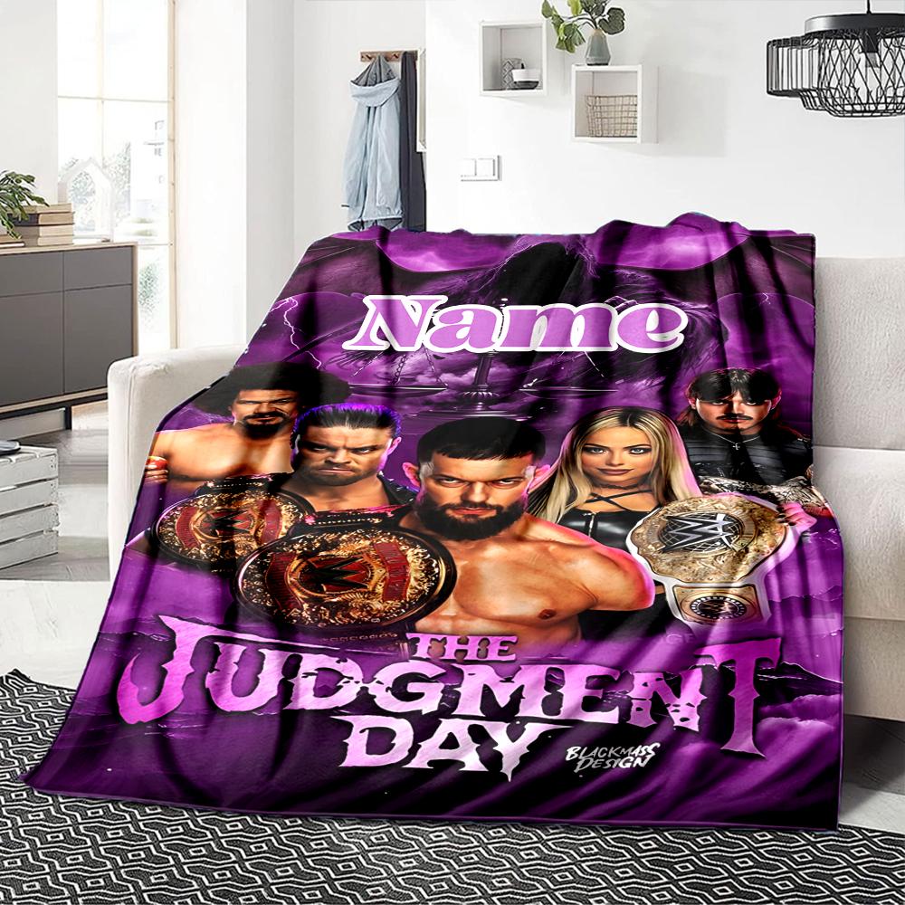 Custom Name Tayo Bus Adventure Blanket for Couch & Bed, Plush Cozy Fuzzy Blanket Super Soft & Warm Blankets for Fall and Winter. 0908196