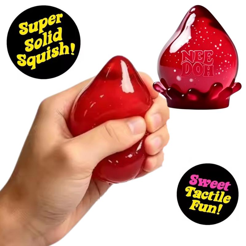 Schylling Nee Doh Maltose Drop Soft Pinch Fidget Toy Sensory Stress Relief Blind Box Gift