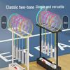 Large Capacity Racket Display Rack for Badminton & Tennis - School & Fitness Equipment Storage Basket