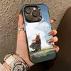 D-Dragon Maid Tohru Ilulu Handyhülle Für iPhone 17,16,15,14,13,12,11 Plus,Pro Max,XS,Bunte Silberne Handyhülle Funda Cover