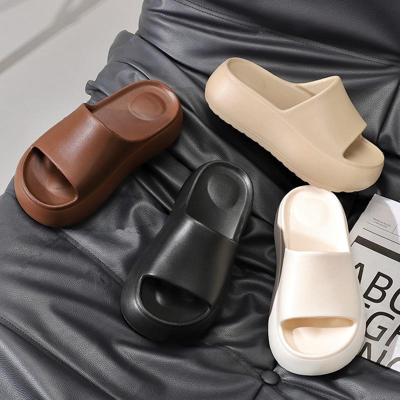 EVA thick-soled slippers women's summer cm height increase super soft home indoor home non-slip versatile go out