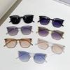 Luxury Outdoor Uv Protection Sunglass New Style Ultra Light Sunglasses Fashionable And Trendy Riving Large Frame Sunglasses