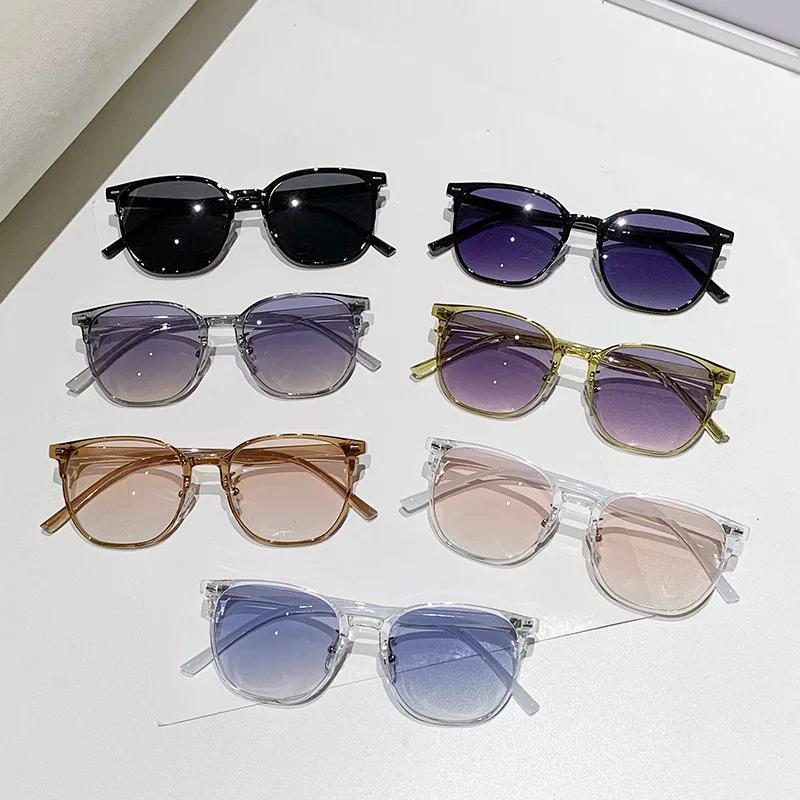 Luxury Outdoor Uv Protection Sunglass New Style Ultra Light Sunglasses Fashionable And Trendy Riving Large Frame Sunglasses