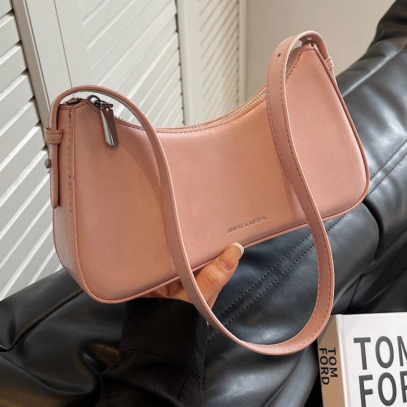 Women's 2025 Niche Design One-Shoulder Underarm Bag – Fashionable Small Square Bag with High-End Appeal