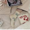 Thicken Coral Fleece Socks Warm Sleep Socks Cartoon Fuzzy Floor Socks  Women Socks