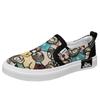 Men Espadrilles Luxury Loafers Man Platform Canvas Shoes Fashion Bear Print Casual Men Shoes Design Summer Classic Slip-on Shoes