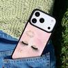 Eyes Eyelash Aesthetic phone case cover Compatible with for IPhone 17air 16e 15 14 13 12 11Pro Max 17 Air