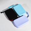 Portable Large Capacity Cosmetic Storage Bag Silicone Waterproof Storage Bags Square with Zipper Makeup Pouch Outdoor