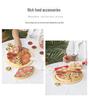 Wooden Pizza Cutting Play Kitchen Toy for Kids - Fun Birthday Gift