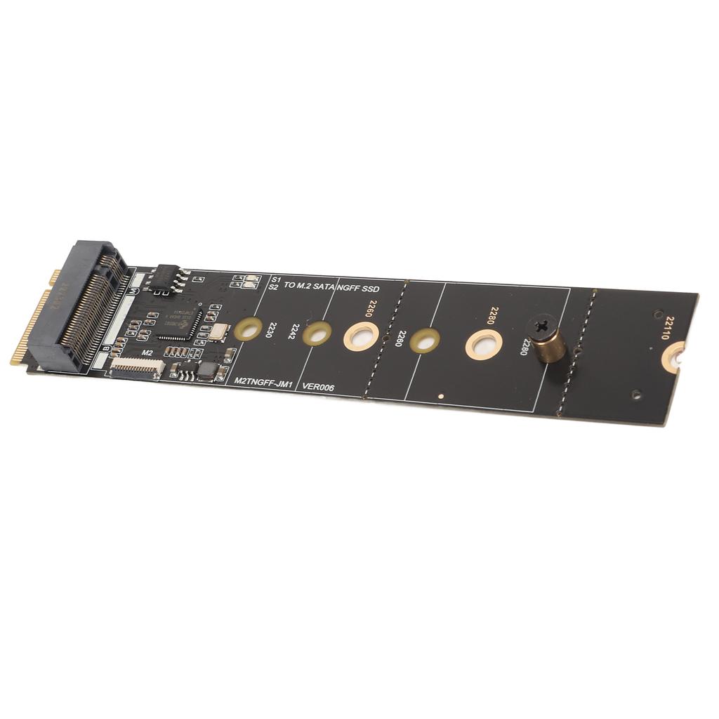 M.2 SATA NGFF Expansion Card SATA3.0 6Gbps Plug and Play KEY M NVME Expansion Card for Mainboard