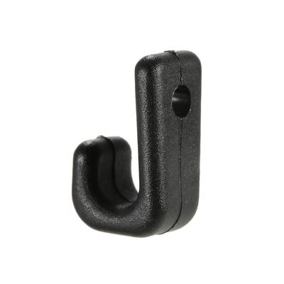 50pcs Nylon Bungee Lashing Cord Right-angle J Hooks for Kayaks Canoes Boats