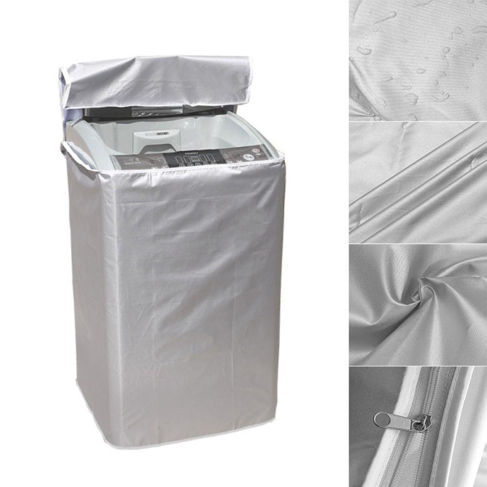 Dustproof Washing Machine Dryer Dust Cover Adjustable Waterproof Cover Protective Cover Home