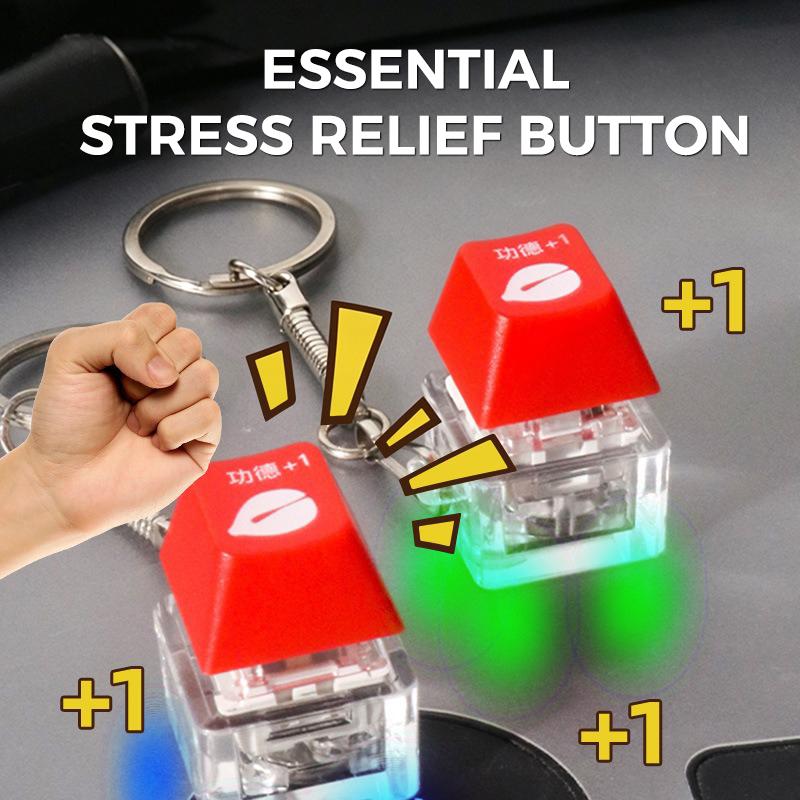 RGB Mechanical Keyboard Keychain Mini Switch Tester Portable Fidget Toy for Office Anxiety Stress Relief