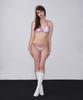 VINAJ Triangle Bikini Panties (Check/Pink)