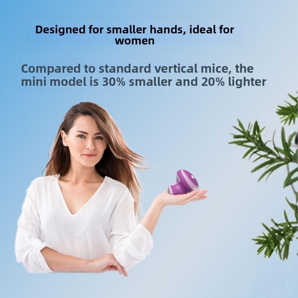 Bluetooth Dual-mode Vertical Mouse 2.4G Wireless Gaming Mice Gift Ergonomic Optical Mouse  Business