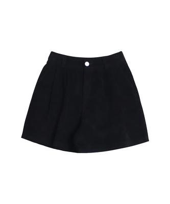 PINK PINEAPPLE Breeze Cordu Half Shorts_Black