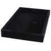 2 Pieces Velvet Necklace Bracelet Earring Anklet Jewelry Display Tray Case