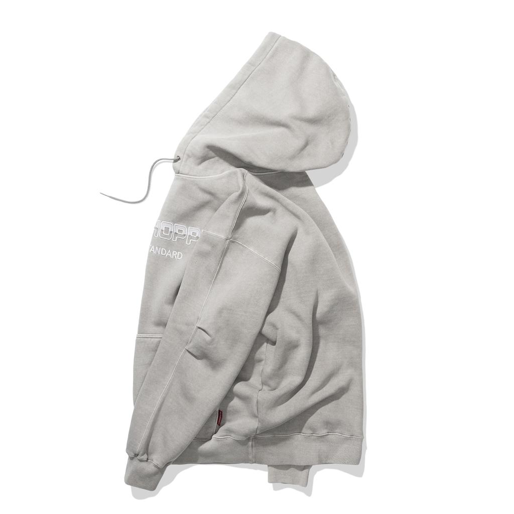 PSSHOPPER [2 Pack] Original Pigment Long Sleeve Shorts Set [Light Gray]