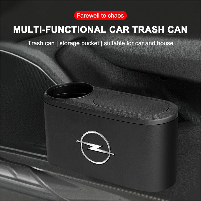 Mülleimer Autoemblem Müllbox Behälter Aufbewahrung Autozubehör Für Opel Crossland Crossland-X Mokka Combo Cascada Monza