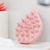 Silicone Shampoo Brush Scalp Massage Brush Wet and Dry Hair Washing Brush Water Droplets Shaped Shampoo Comb for Daily