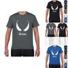 Stilvolles Comic Venom Spider-man Herren Kurzarm Rundhals T-Shirt für Freizeitkleidung