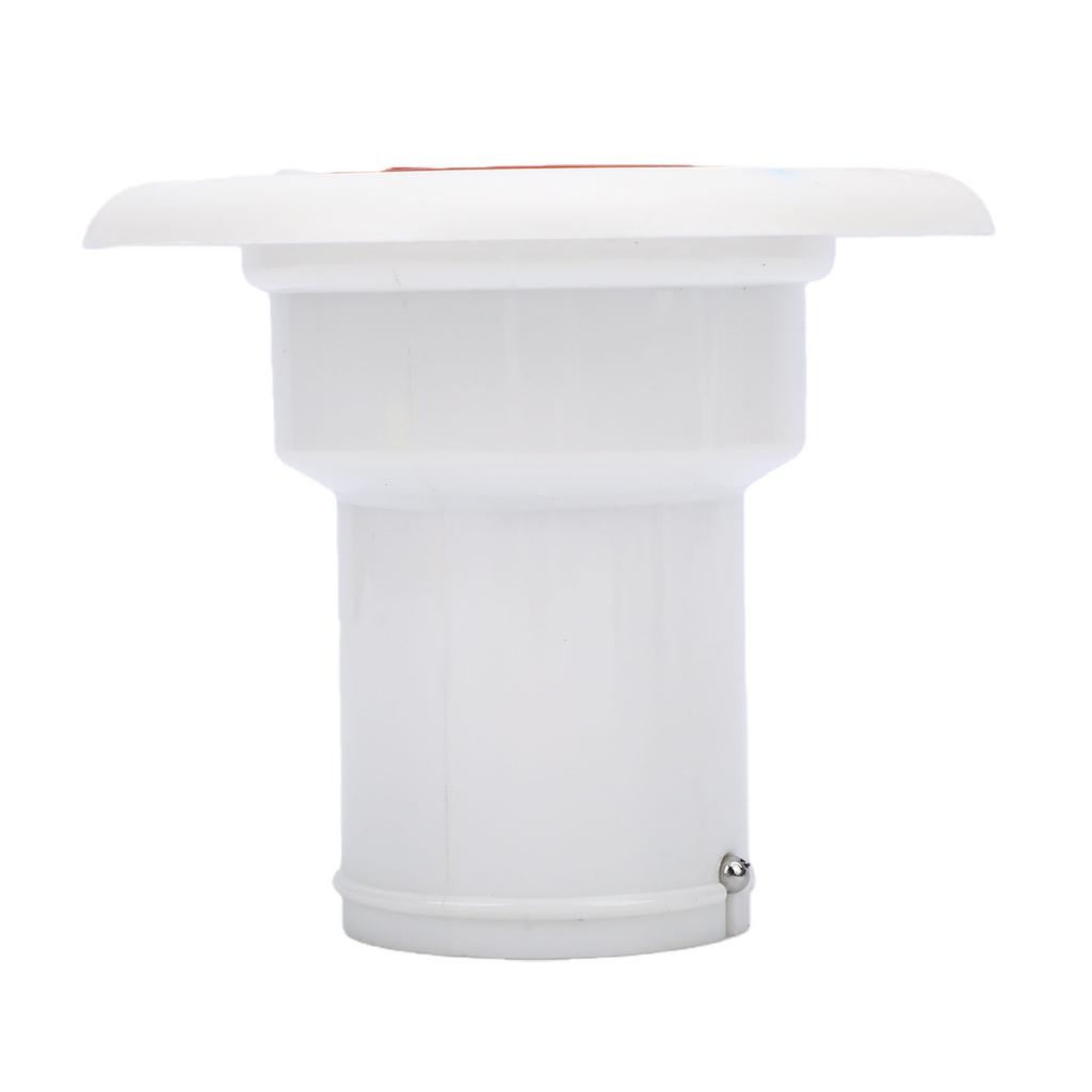 Bootsdeck Füllstutzen 40mm POM Kunststoff Wetterfest Boots Wasser Einfüllkappe mit Schloss für Wohnmobil Yacht Schiff