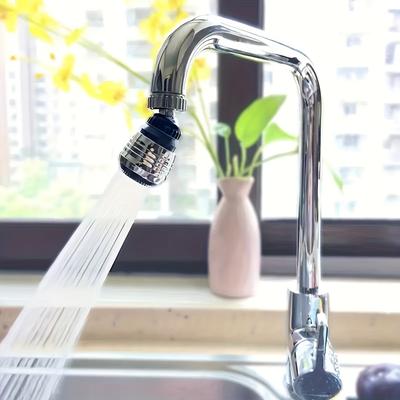 360° Rotating High-Pressure Faucet Extender - 2 Modes, Anti-Splash & Leak-Proof, Water-Saving Kitchen and Bathroom Accessory for RVs and Hotels