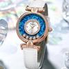 Orologio da Polso da Donna KALUNYA al Quarzo con Diamanti Intarsiati Impermeabile Moda Lusso per Outfit Eleganti