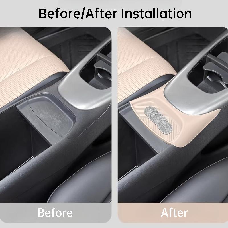 For BYD Dolphin Intelligent Driving Version 2025 Center Console Armrest Box Groove Silicone Pad Anti Scratch Accessories