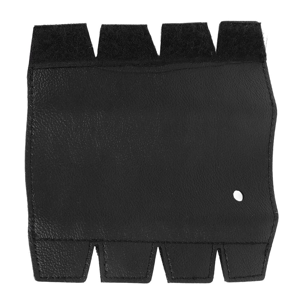 French Horn Hand Guard Leather Anti Slip Protector Handle Wrap Hand Pad Cover Instrument Accessory