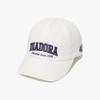 diadora Arch Logo Ball Cap Off White