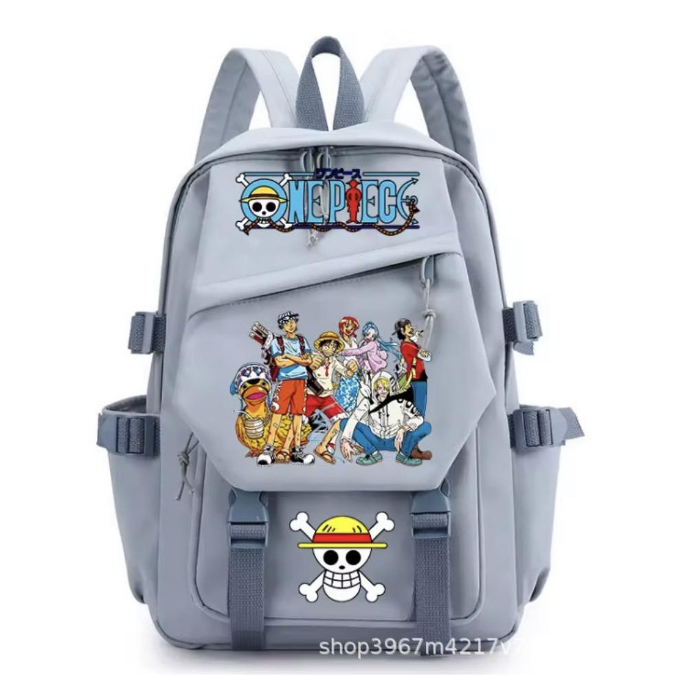 ONE PIECE High School Junior High School Student Elementary School Bag Luffy Fashion Trend Large Capacity Teen Backpack