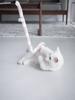 Katzenspielzeug mit Federn, Katzen-Teaser-Zauberstab, interaktives Katzenspielzeug, lustige Raupe, bunter Stab, Teaser-Zauberstab, Katzenzubehör für Haustiere
