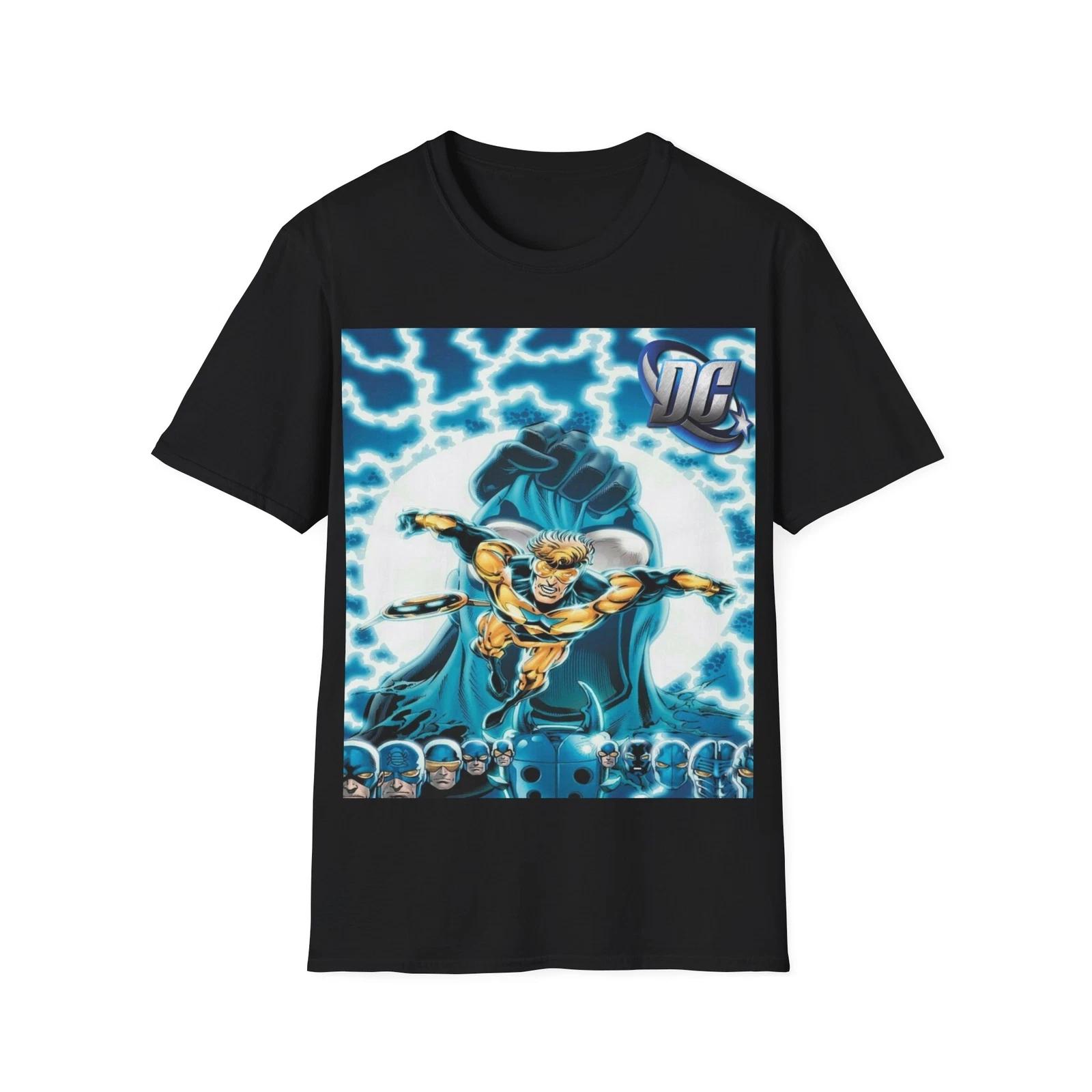 Booster Gold Shirt | DC Comics Hero Tee | Premium Quality L