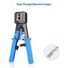 Cable Matters Crimping Pliers, LAN Connector Crimping Pliers, RJ45 Modular Crimping Tool, Penetrating Type, Compatible with RJ45/RJ11/RJ12 8P/6P CAT6/