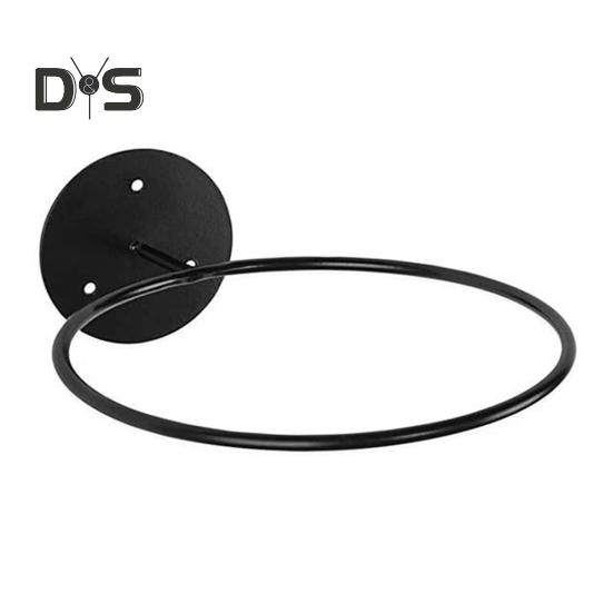 

Настенный держатель для баскетбольного мяча, стойка для хранения железных мячей, органайзер для спортивных принадлежностей для баскетбола, футбола, волейбола, футбола, регби чёрный