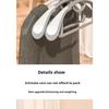 10pcs Household Non-slip Hanger, Thick And Wide Shoulder Plastic Drying Rack, Used To Hang Clothes