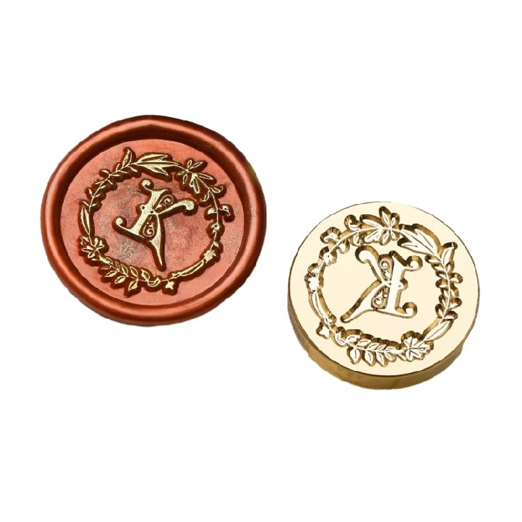 Metall Wachssiegel Stempel Briefserie Siegelwachs Stempel für Umschläge Karten Brief