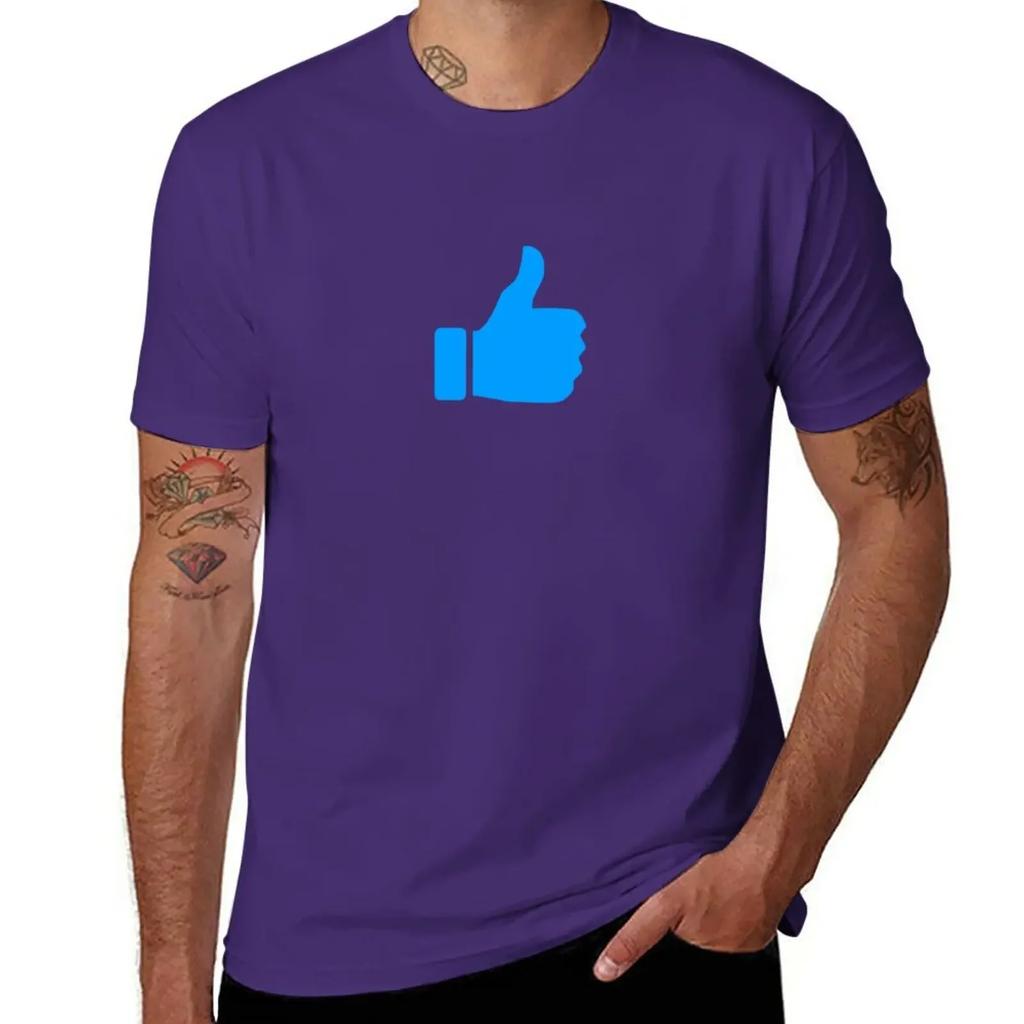 Thumbs up T-Shirt quick drying boys whites fruit of the loom mens t shirts